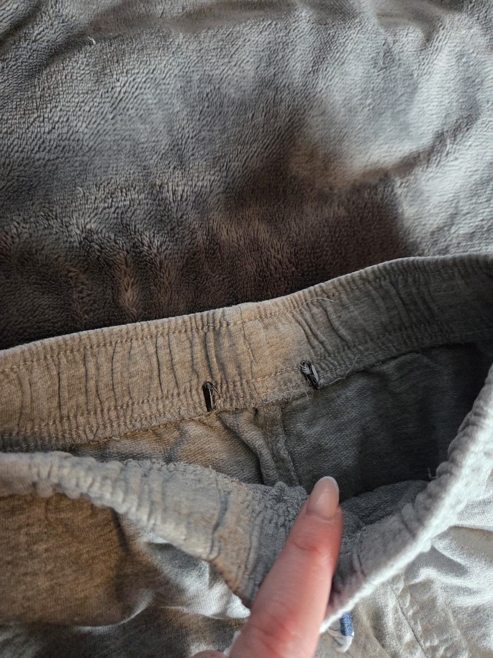 ☀️ 3/$15 Kid's Gray Casual Cotton Blend Shorts - Picture 3 of 6